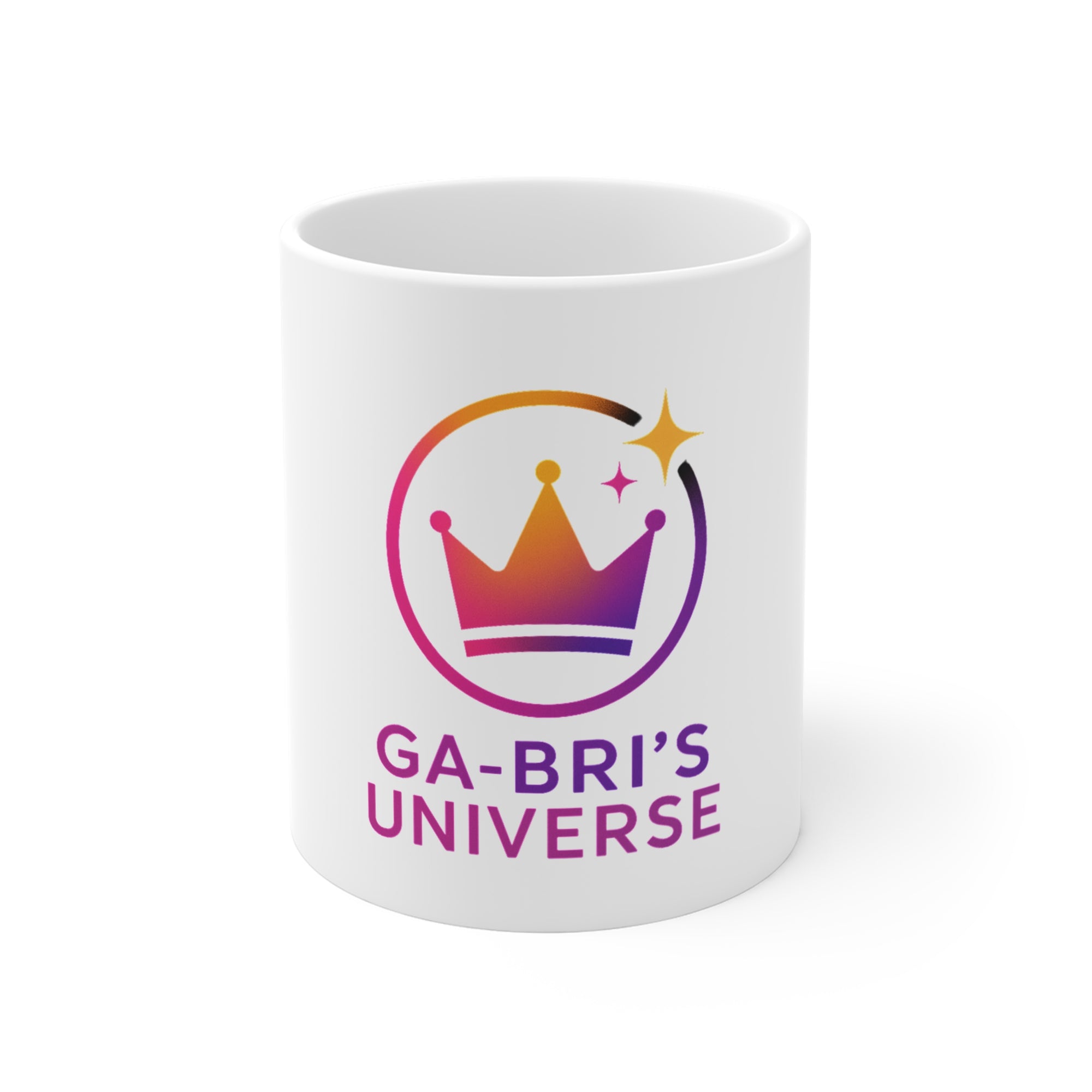 Ga-Bri’s Universe Coffee Mug — Crown Logo 11oz Ceramic