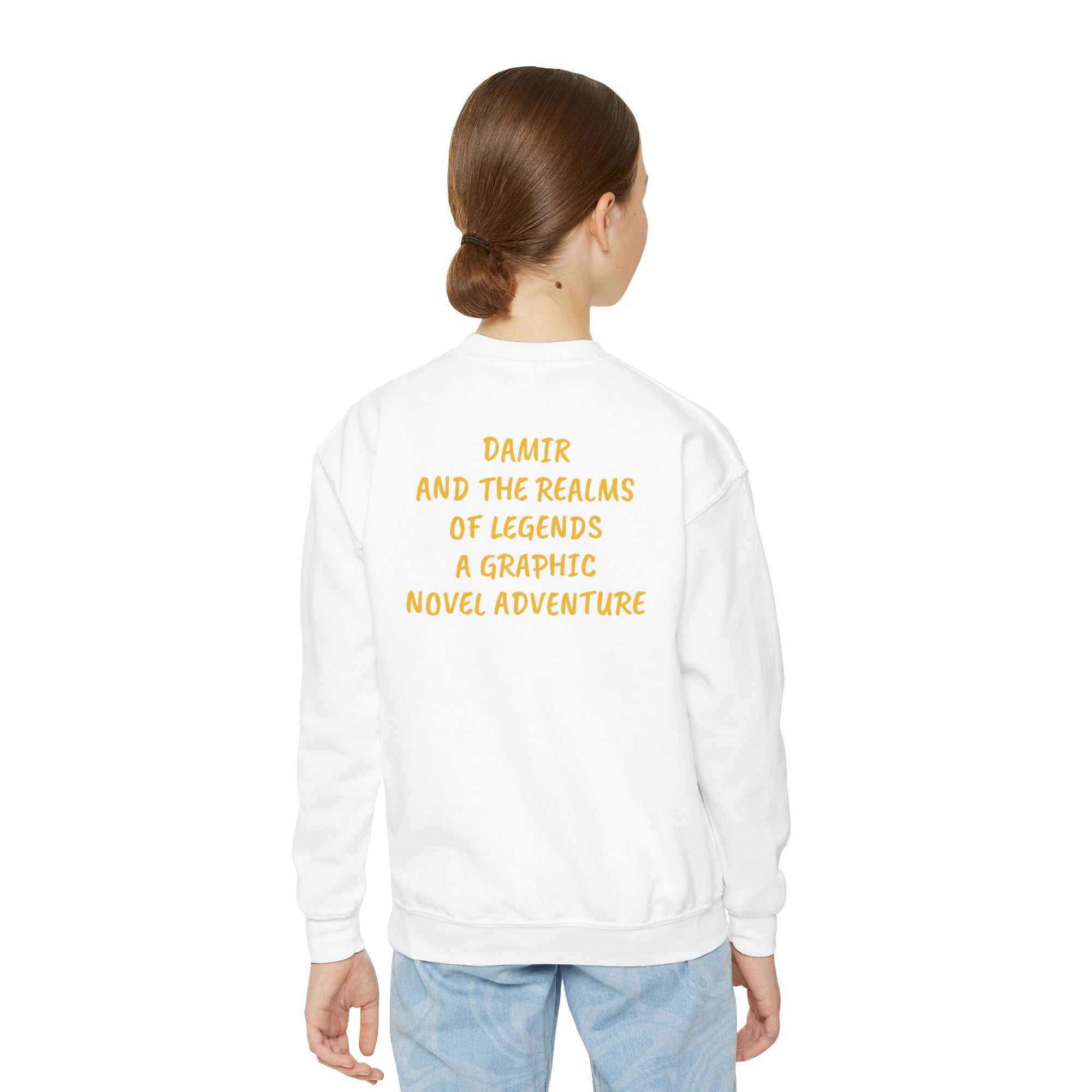 Damir and the Realm of Legends Youth Sweatshirt – Dragon Fantasy Adventure  for Kids