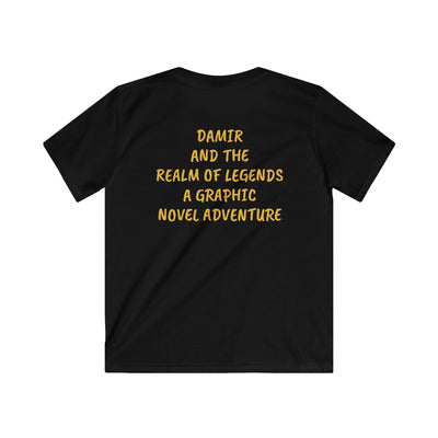 Fantasy Adventure Kids Tee, Dragon T-Shirt, Kids Graphic Tee, Birthday Gift for Boys, Fun Playwear for Children