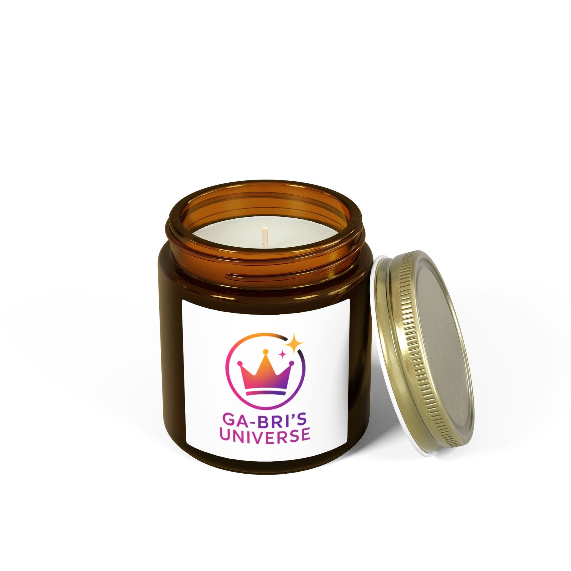 Coconut Apricot Scented Candle (4oz or 9oz) — Tropical, Warm-Note Jar Candle