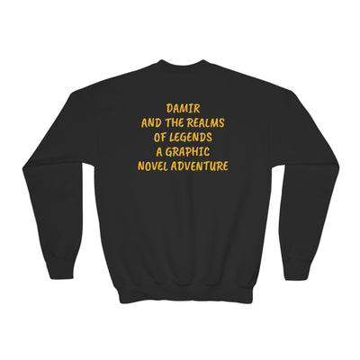 Damir and the Realm of Legends Youth Sweatshirt – Dragon Fantasy Adventure  for Kids