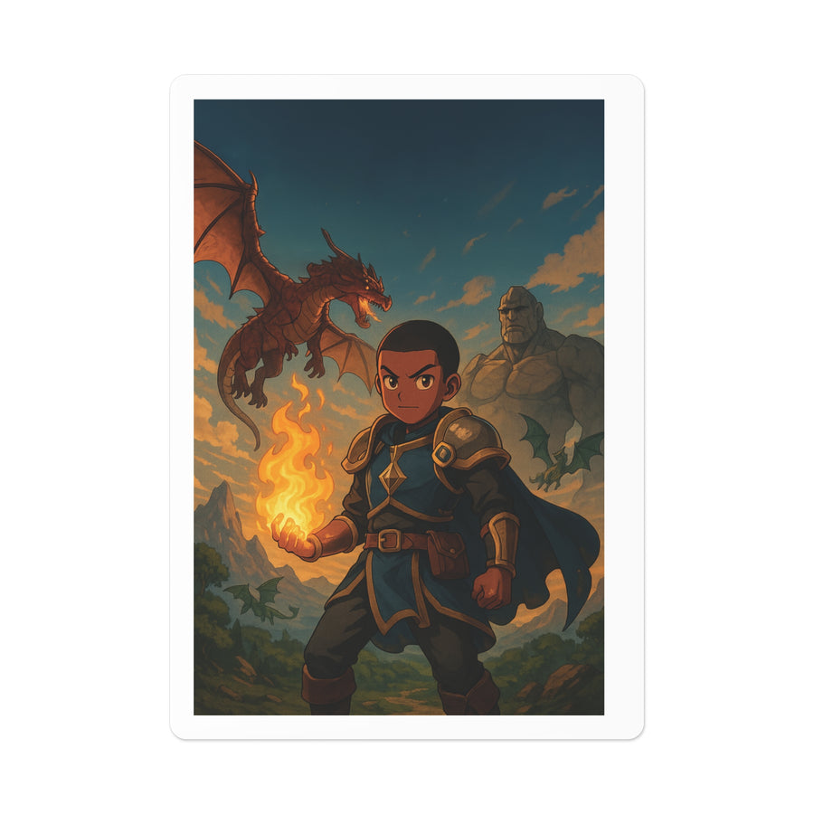 Colorful Fantasy Poker Cards Set, Unique Playing Cards, Game Night Essentials, Dragon and Fantasy Art, Gift for Gamers