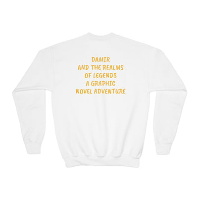 Damir and the Realm of Legends Youth Sweatshirt – Dragon Fantasy Adventure  for Kids