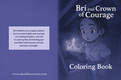 Bri and the Crown of Courage – Printable Coloring Book