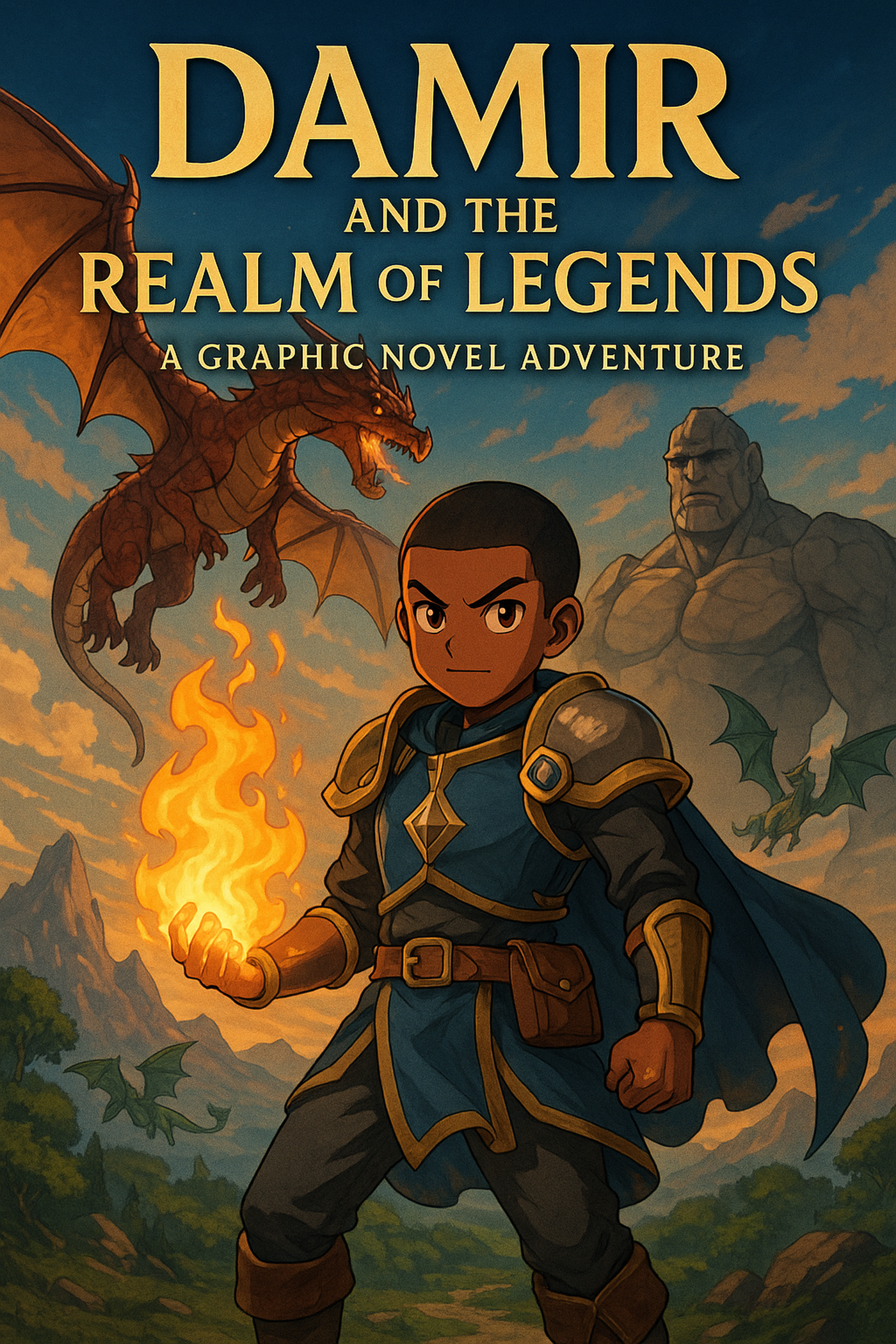 Damir and the Realm of Legends   A Graphic Novel Adventure